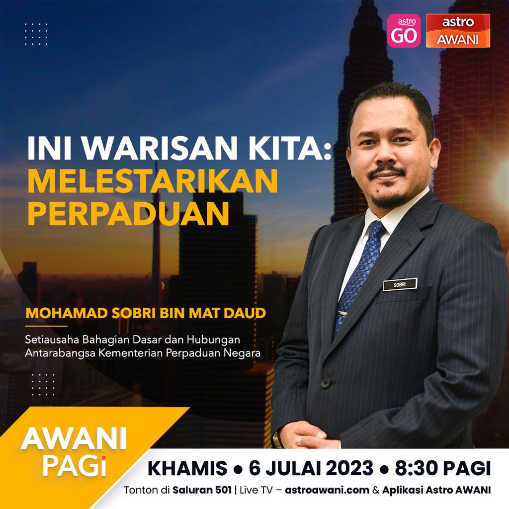 AWANI PAGI - MELESTARIKAN PERPADUAN