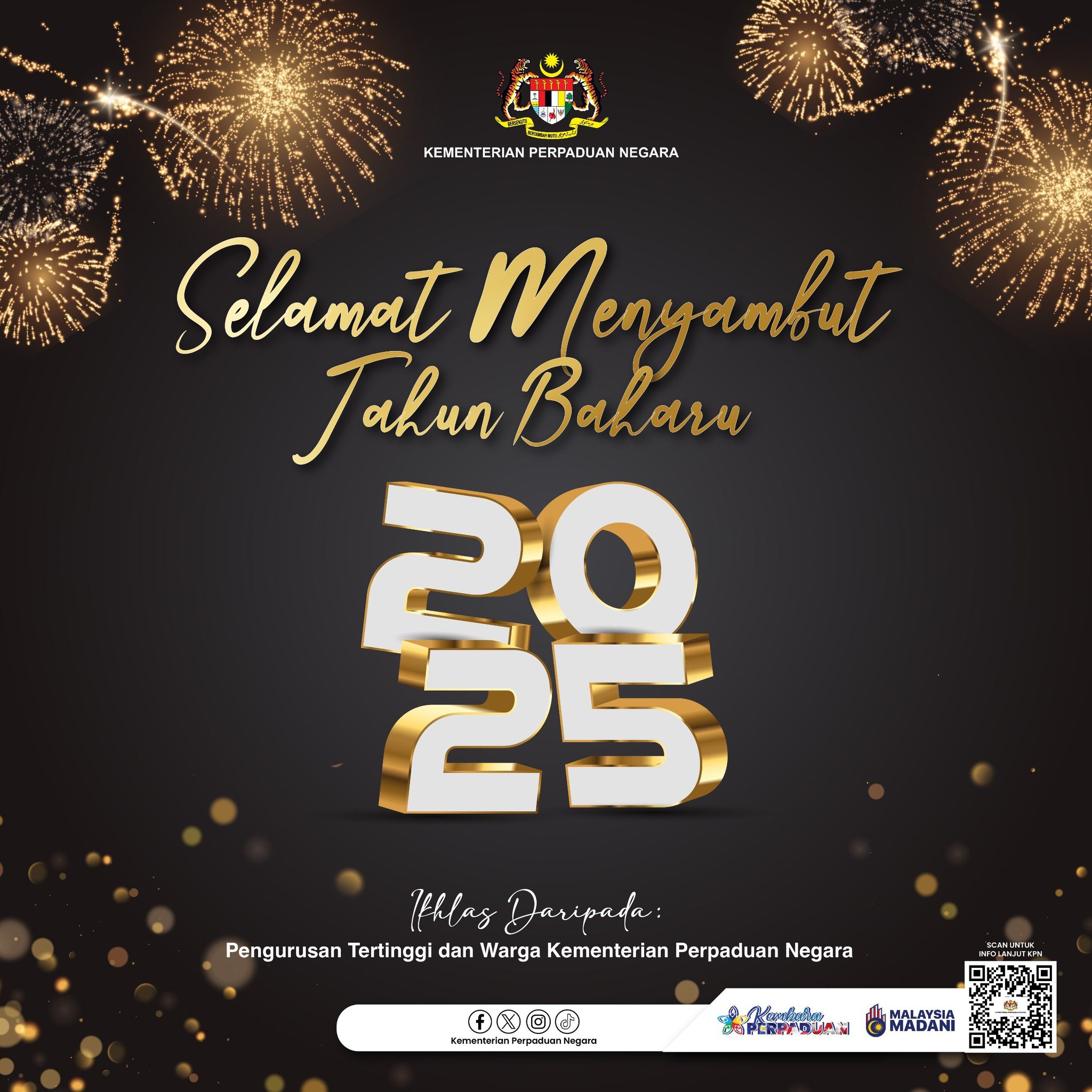 SELAMAT MENYAMBUT TAHUN BAHARU 2025