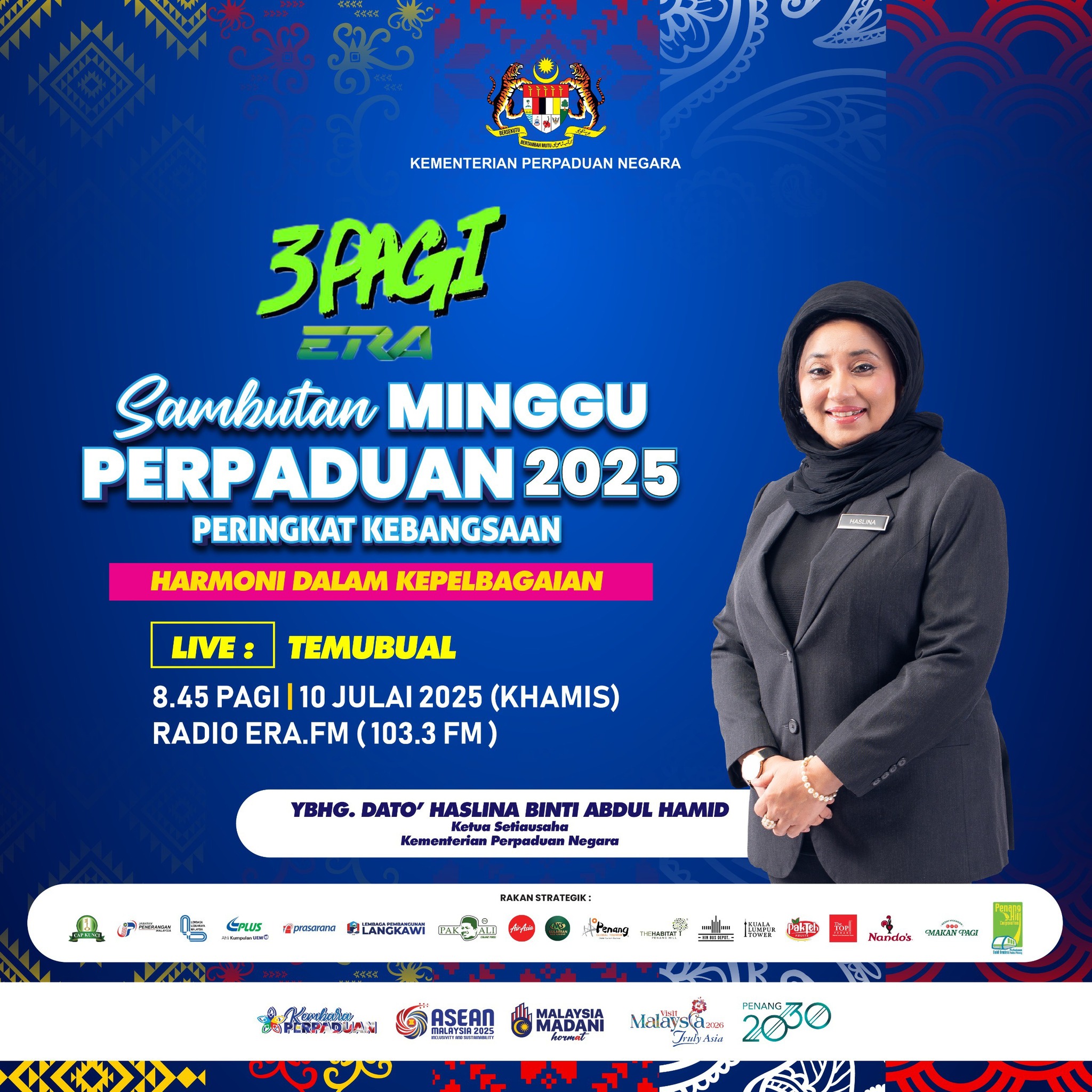 RADIO ERA SAMBUTAN MINGGU PERPADUAN 2025