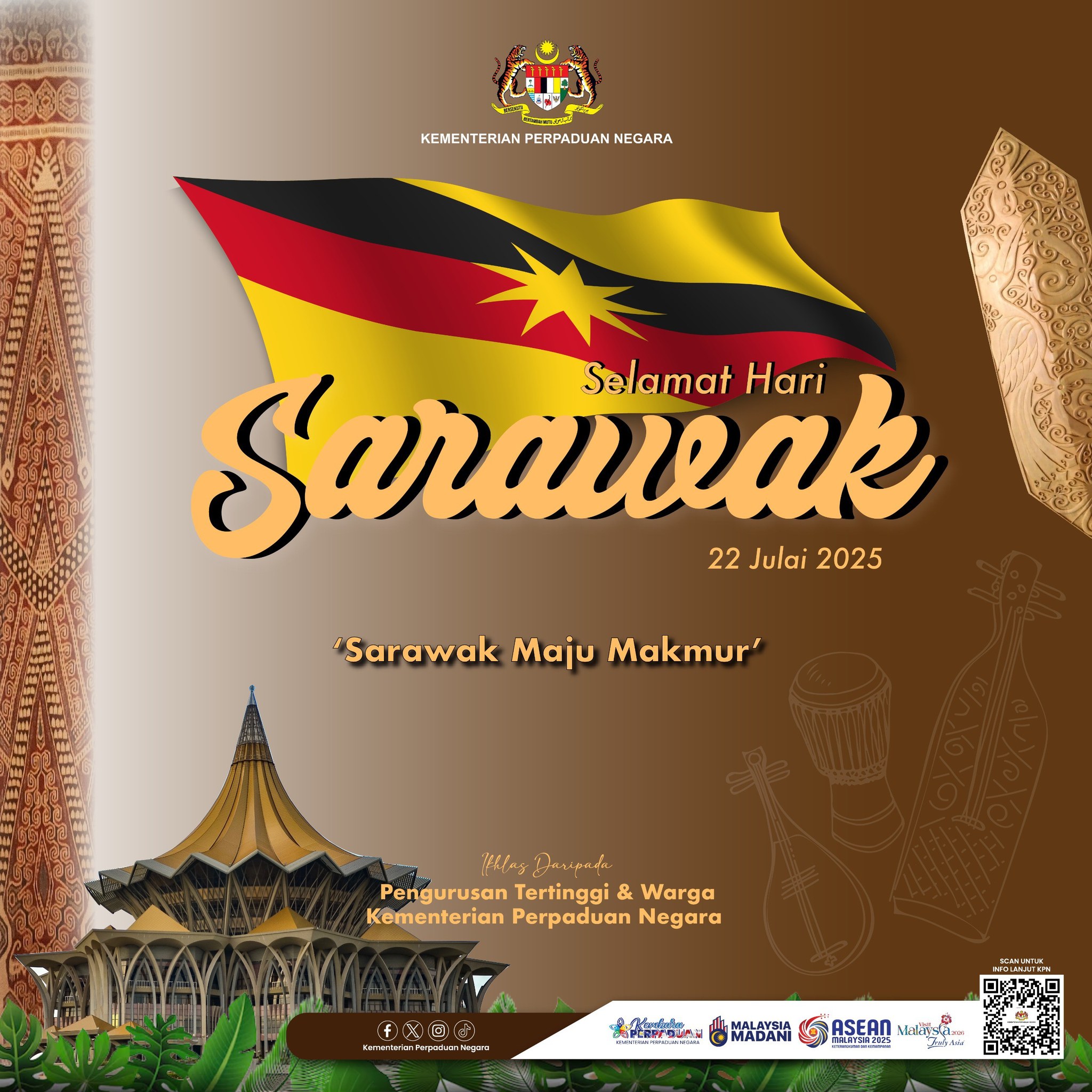SELAMAT HARI SARAWAK