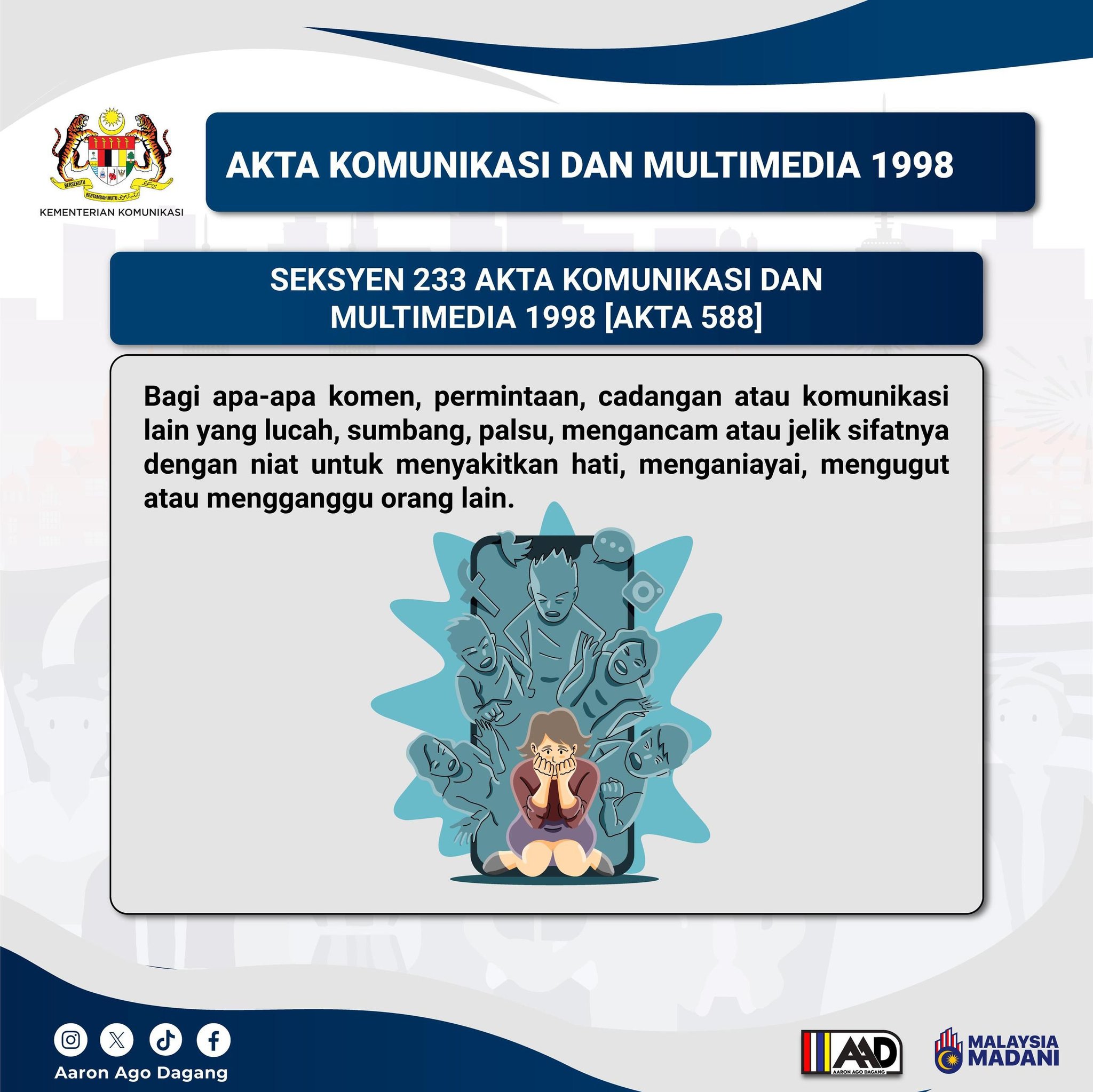 AKTA KOMUNIKASI & MULTIMEDIA 1998