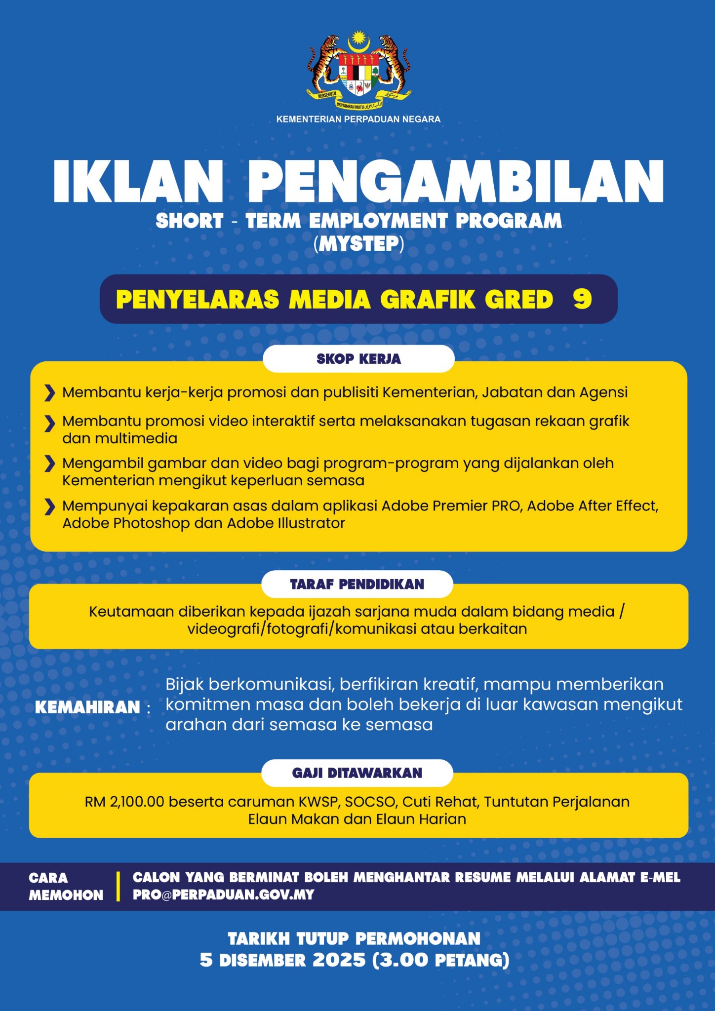 IKLAN PENGAMBILAN