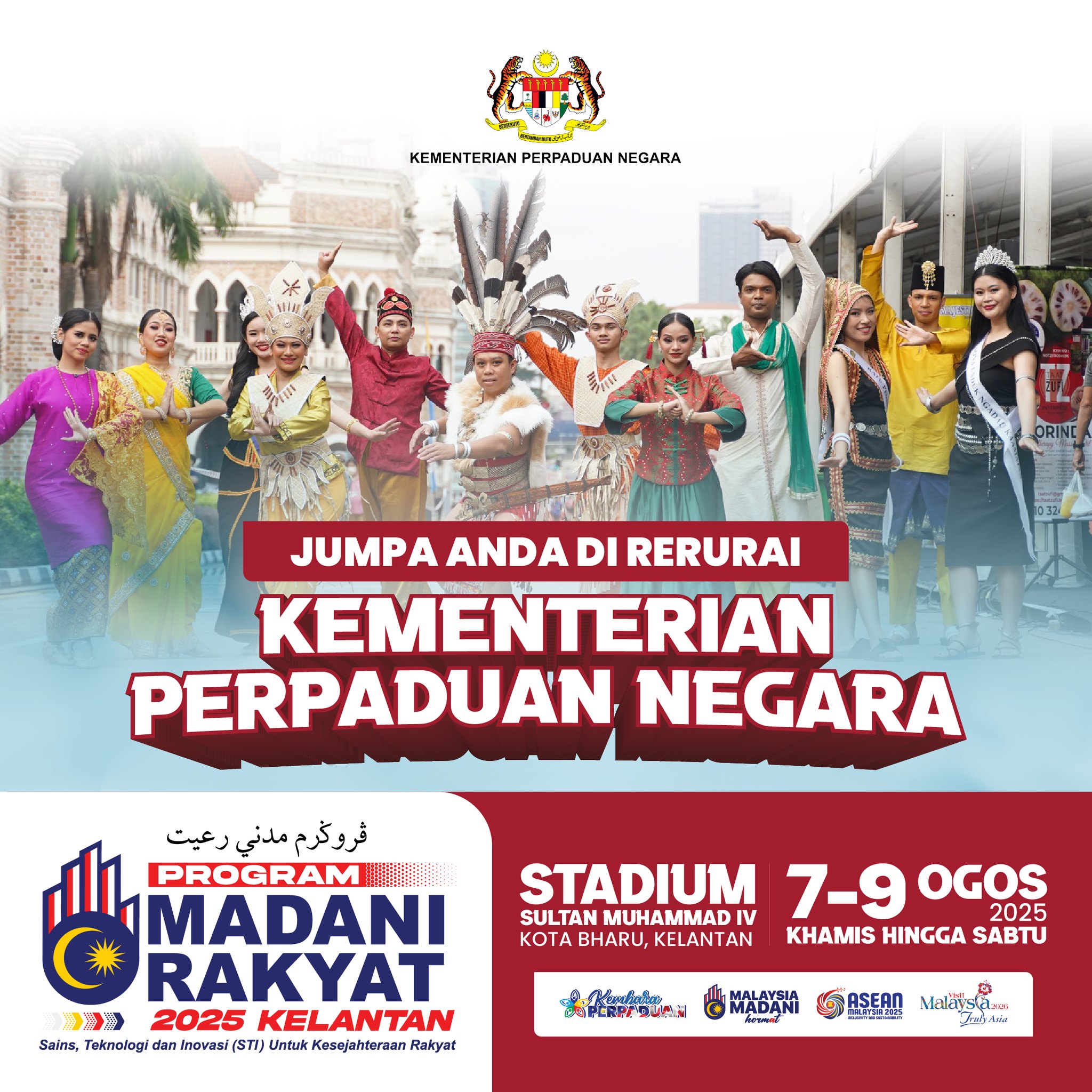 JUMPA ANDA DI RERURAI KEMENTERIAN PERPADUAN NEGARA