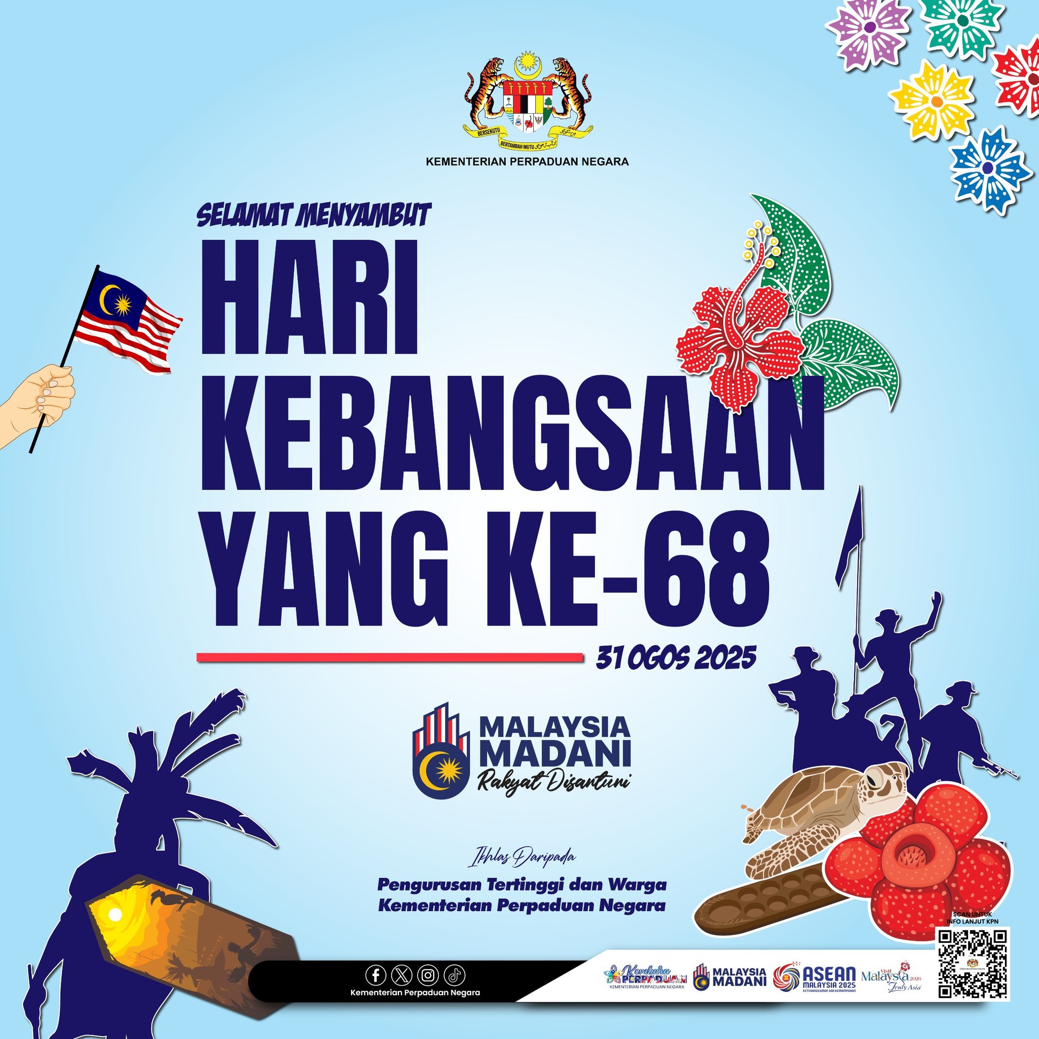HARI KEBANGSAAN YANG KE-68