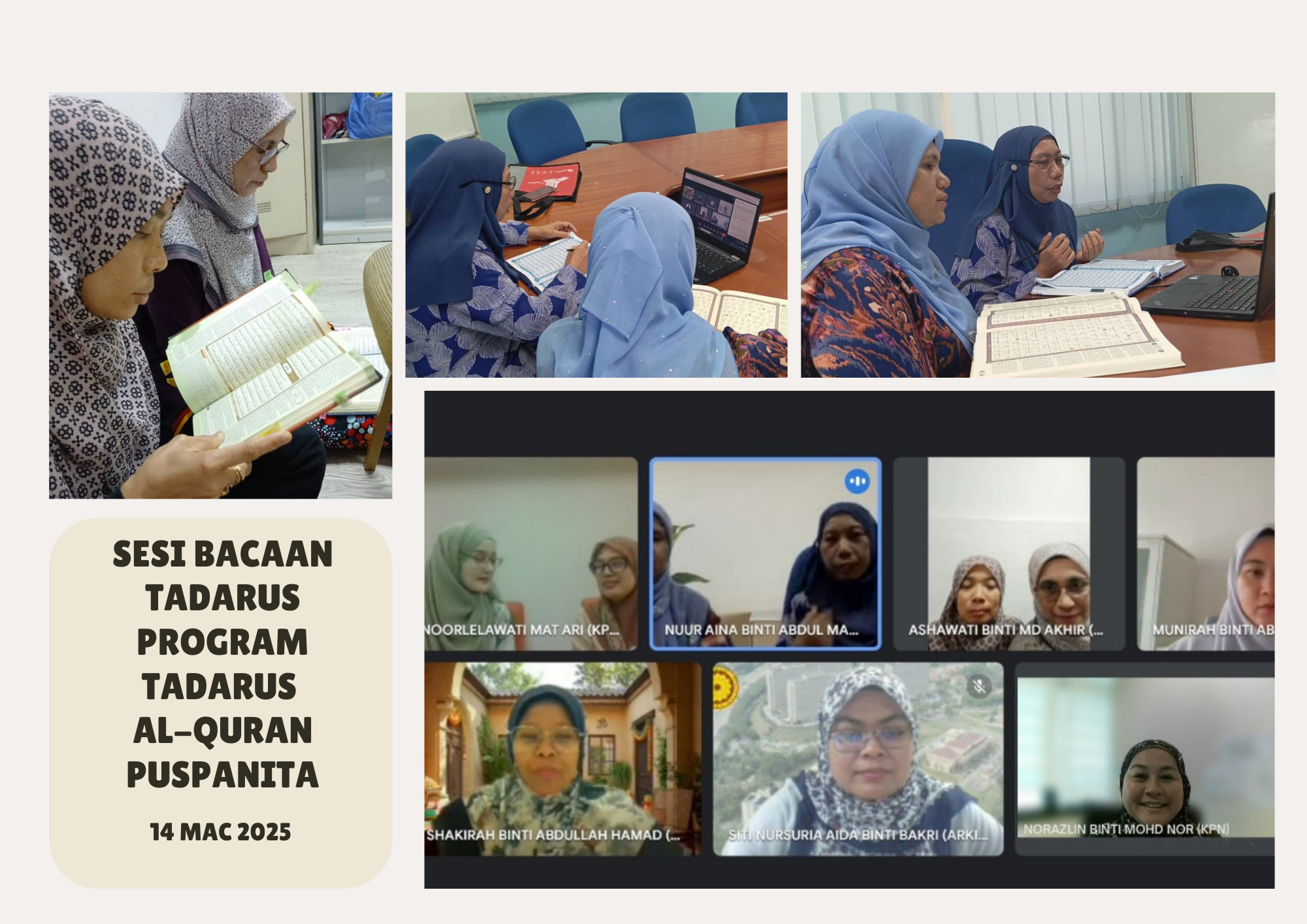 SESI BACAAN TADARUS