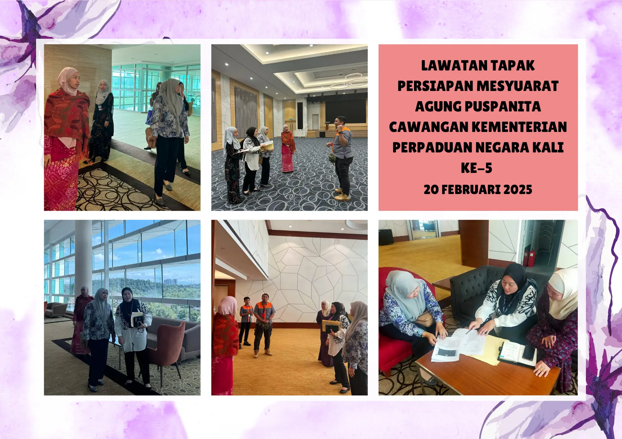 Lawatan Tapak Persiapan