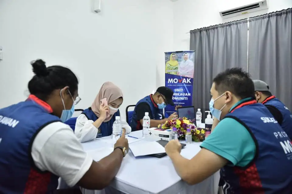 Pusat Pemberian Vaksin (PPV) Dewan Muafakat Johor, Taman Adda 