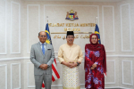 Kunjungan Hormat YB Menteri Perpaduan ke atas Ketua Menteri Melaka