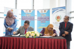 Majlis Memorandum Persefahaman (MoU) bersama  Dewan Bahasa dan Pustaka (DBP