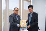 Kunjungan hormat daripada YAM Tunku Zain Al-'Abidin Ibni Tuanku Muhriz, Presiden Pengasas Institut Demokrasi dan Hal Ehwal Ekonomi (IDEAS) kepada YB Datuk Aaron Ago Dagang, Menteri Perpaduan Negara.