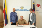Kunjungan hormat daripada YBhg. Dato Hattan dan Ajak Shiro kepada YBhg. Datuk Azman Bin Mohd Yusof, Ketua Setiausaha Kementerian Perpaduan Negara
