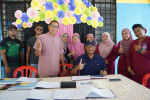 Lawatan Kerja Pembaikan Bangunan Tabika Perpaduan Kenanga oleh Ketua Setiausaha, Kementerian Perpaduan Negara 
