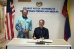 Kunjungan Hormat daripada Ketua Pegawai Eksekutif Dreamedge Sdn. Bhd. kepada Ketua Setiausaha Kementerian Perpaduan Negara 