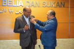 Kunjungan Hormat daripada Ketua Setiausaha Kementerian Perpaduan Negara kepada Ketua Setiausaha Kementerian Belia Dan Sukan 