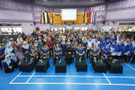 Program Santuni Komuniti Pelajar Tajaan Yayasan Angkasa Bersama Keluarga Angkat & Sumbangan Bakul Makanan Asas Komuniti