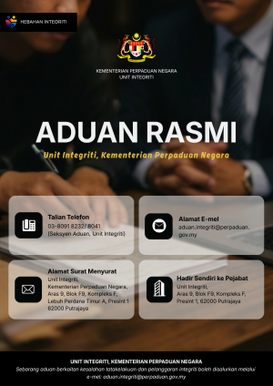 SALURAN ADUAN RASMI UNIT INTEGRITI